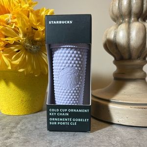 2022 Starbucks Mini Studded Lilac Keychain